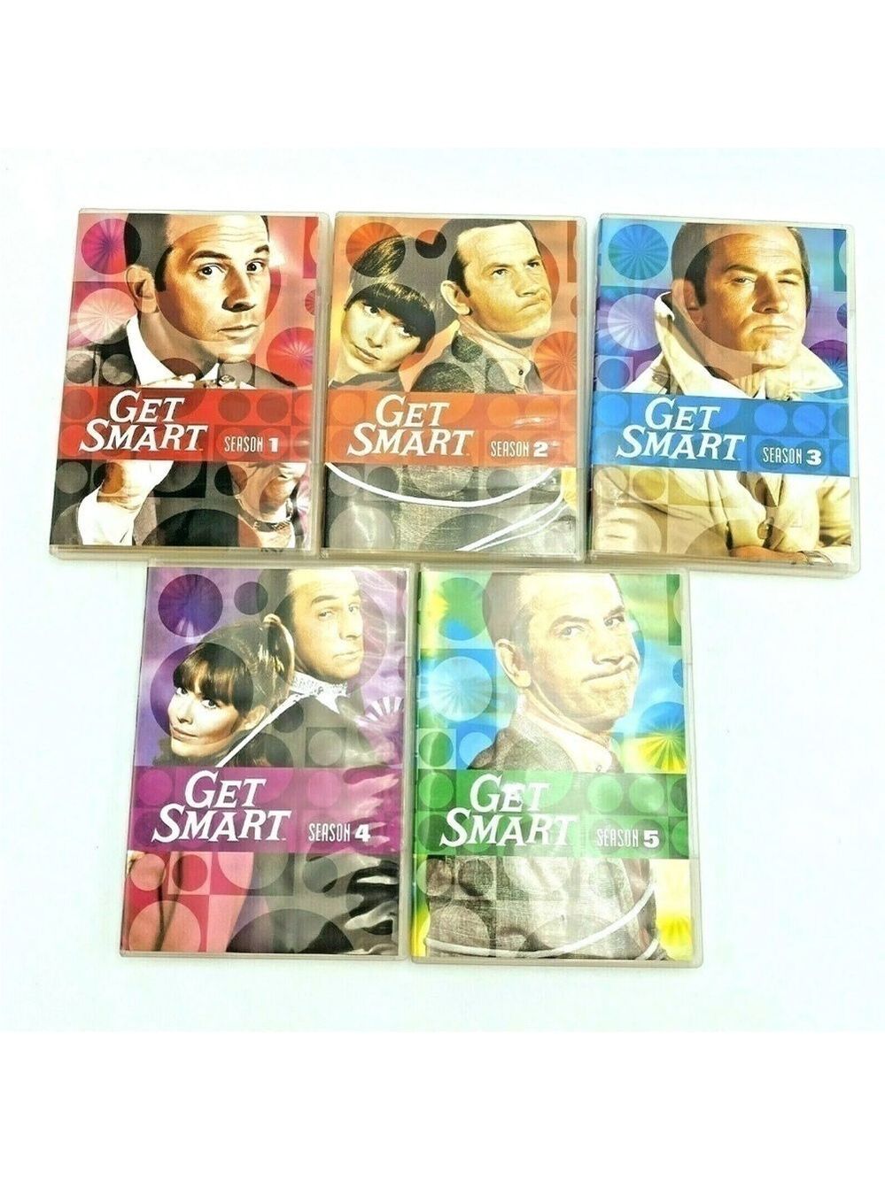 Get Smart COMPLETE Series DVD Season 1-5 1,2,3,4,5 (25 Discs)